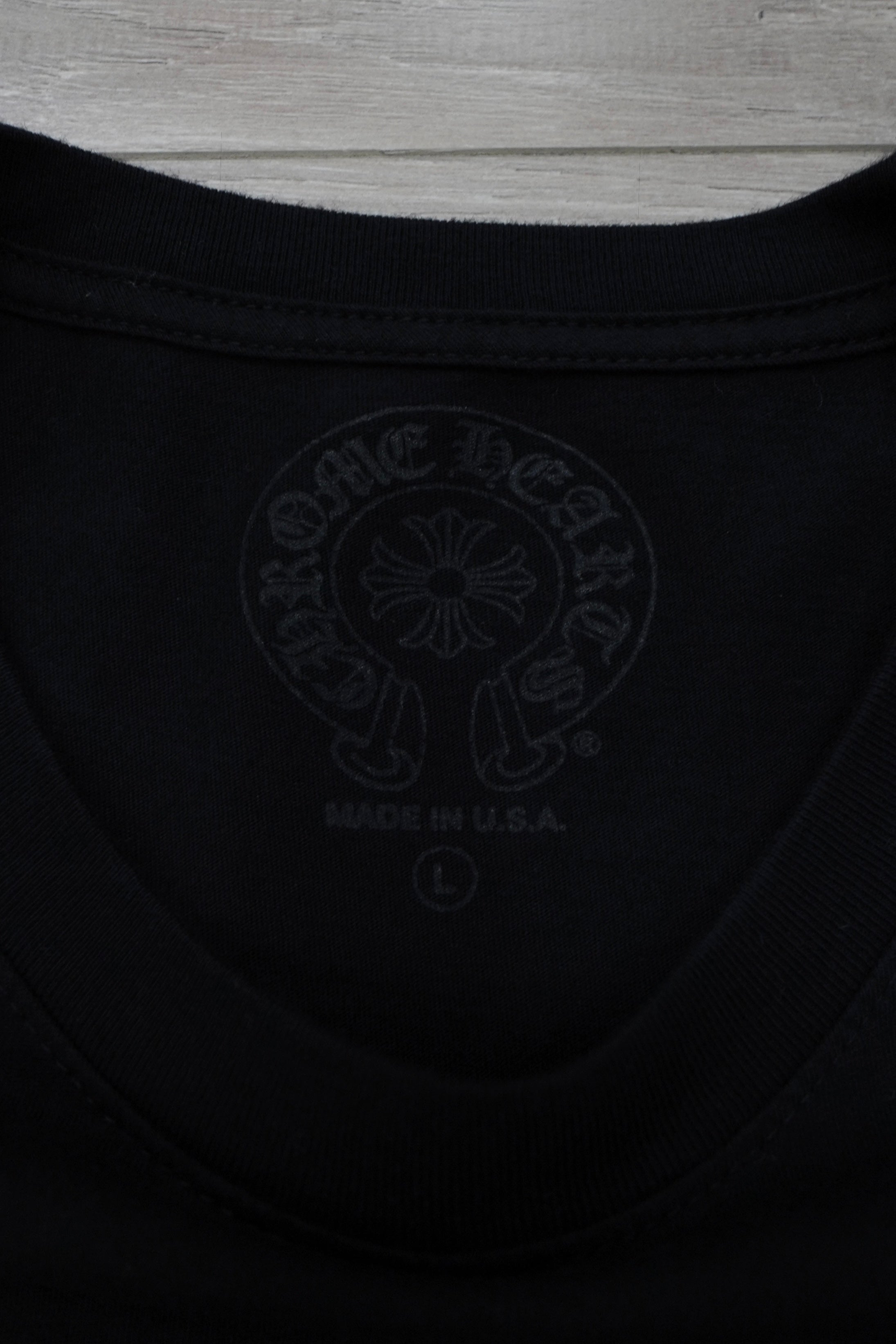 Chrome Hearts Honolulu Exclusive Horseshoe Black T-Shirt
