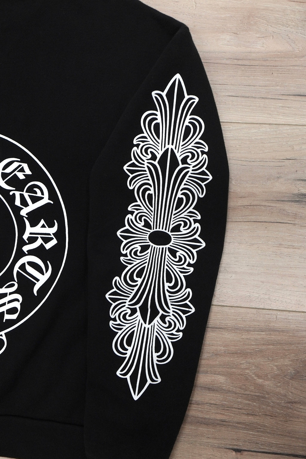 Chrome Hearts Horseshoe Floral Crewneck Sweatshirt
