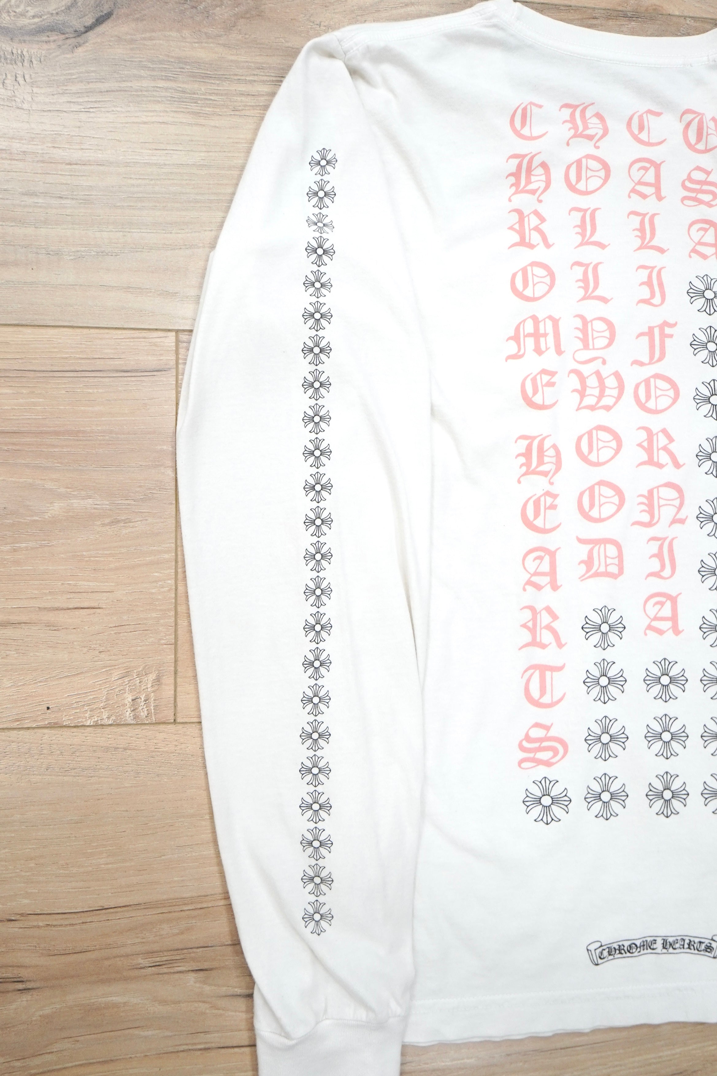 Chrome Hearts Pink California Hollywood Long Sleeve