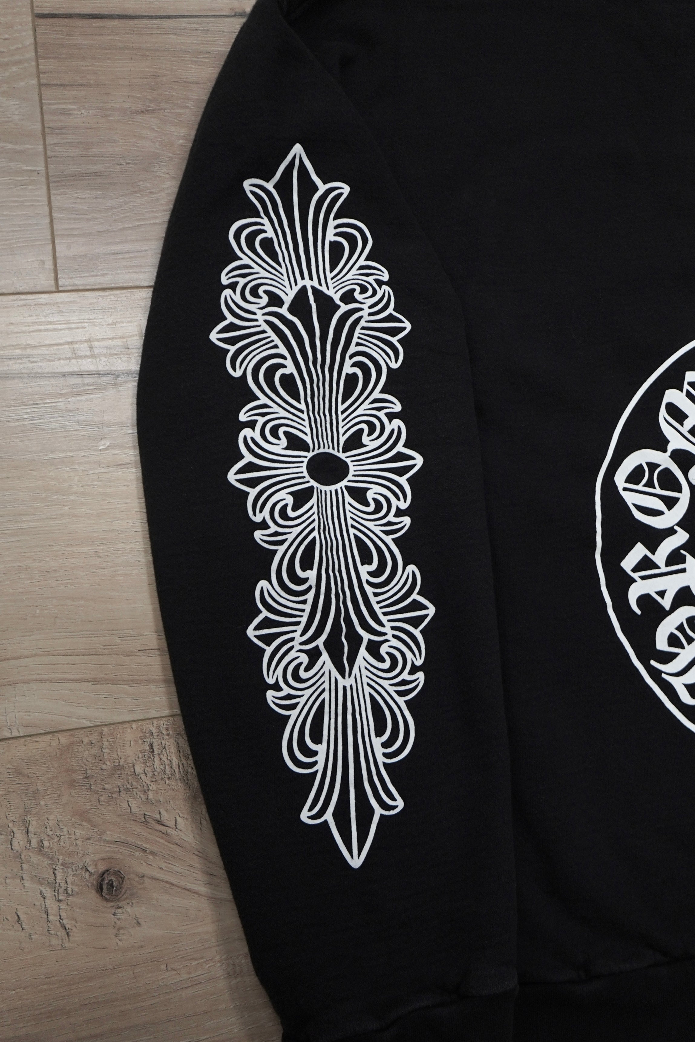 Chrome Hearts Horseshoe Floral Crewneck Sweatshirt
