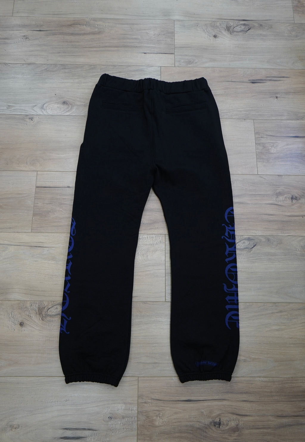 Chrome Hearts Blue Horseshoe Logo Sweatpants