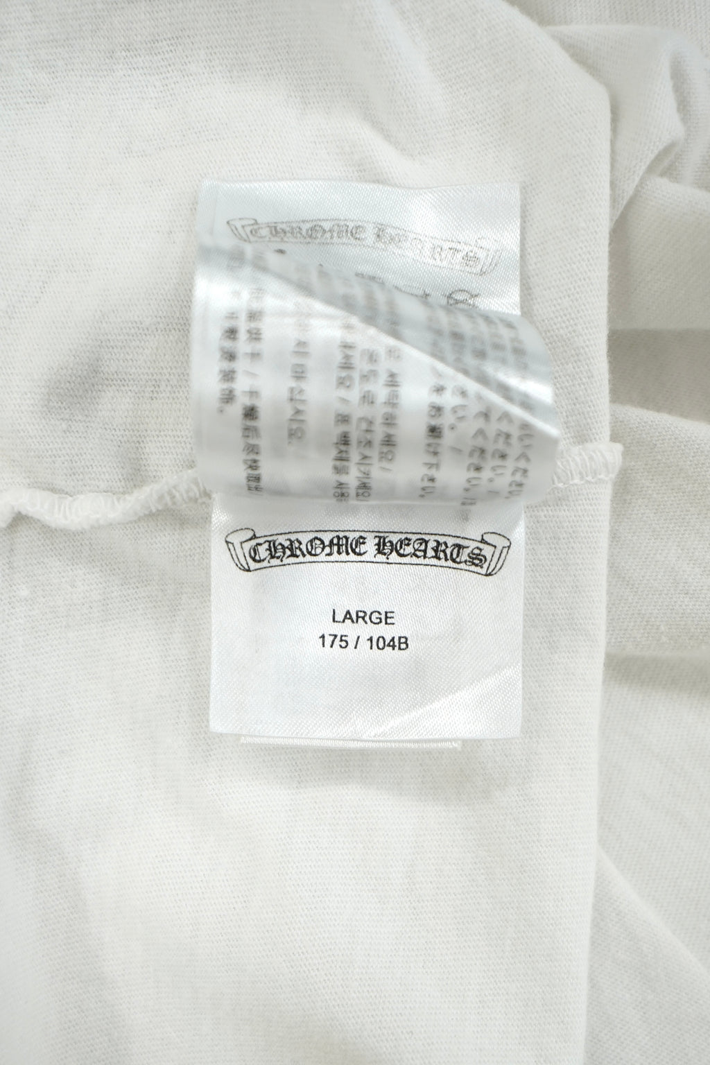 Chrome Hearts Miami Exclusive Horseshoe White T-Shirt