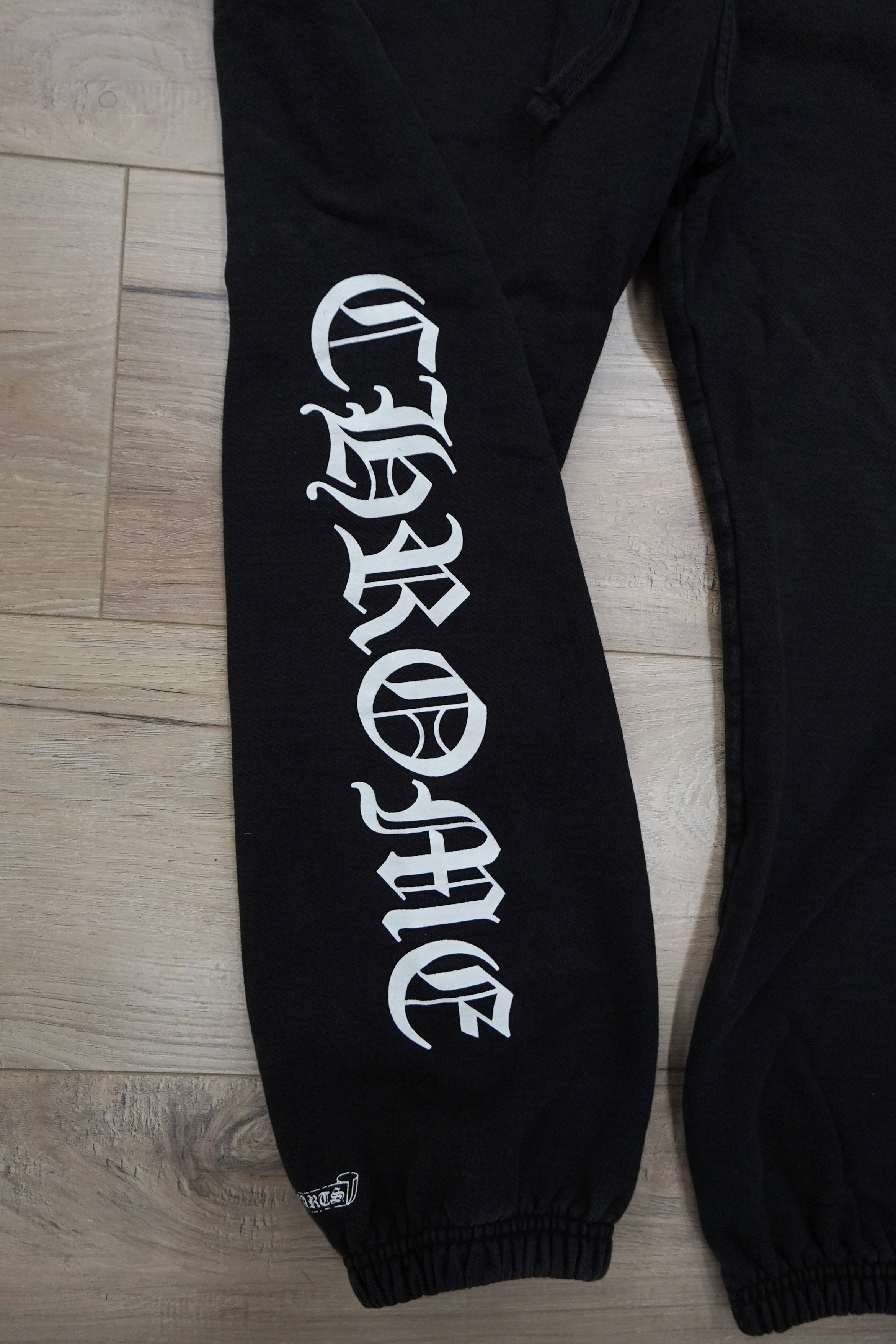 Chrome Hearts Horseshoe Logo Black Sweatpants