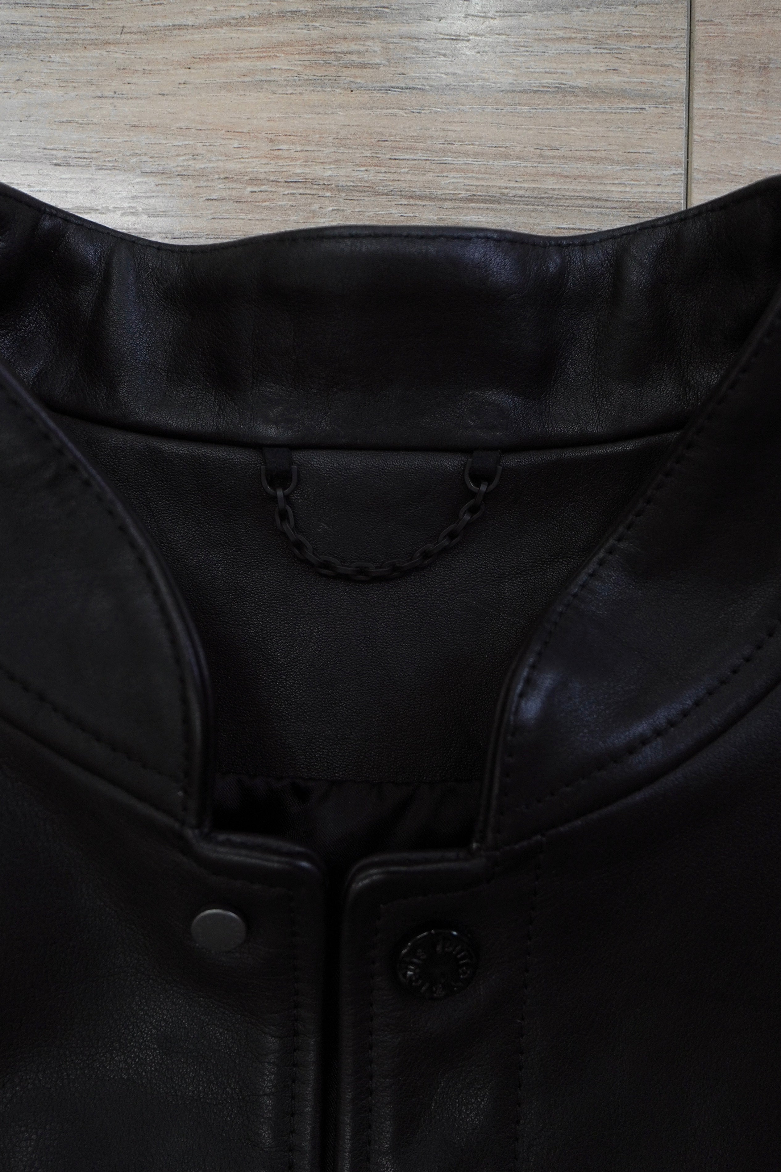 Louis Vuitton × NBA Logos Leather Hero Jacket