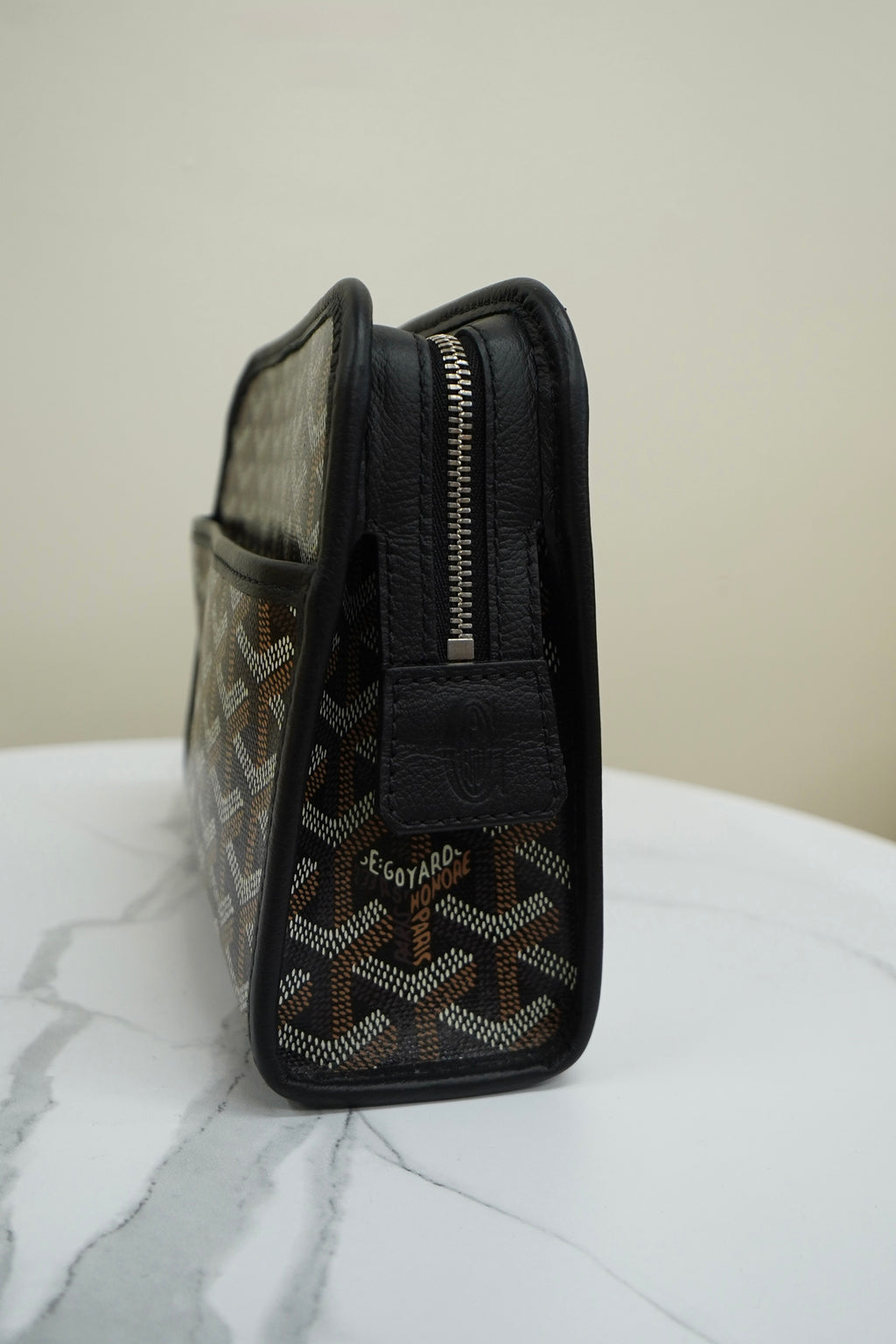 Goyard Jouvence Toiletry Bag PM Black