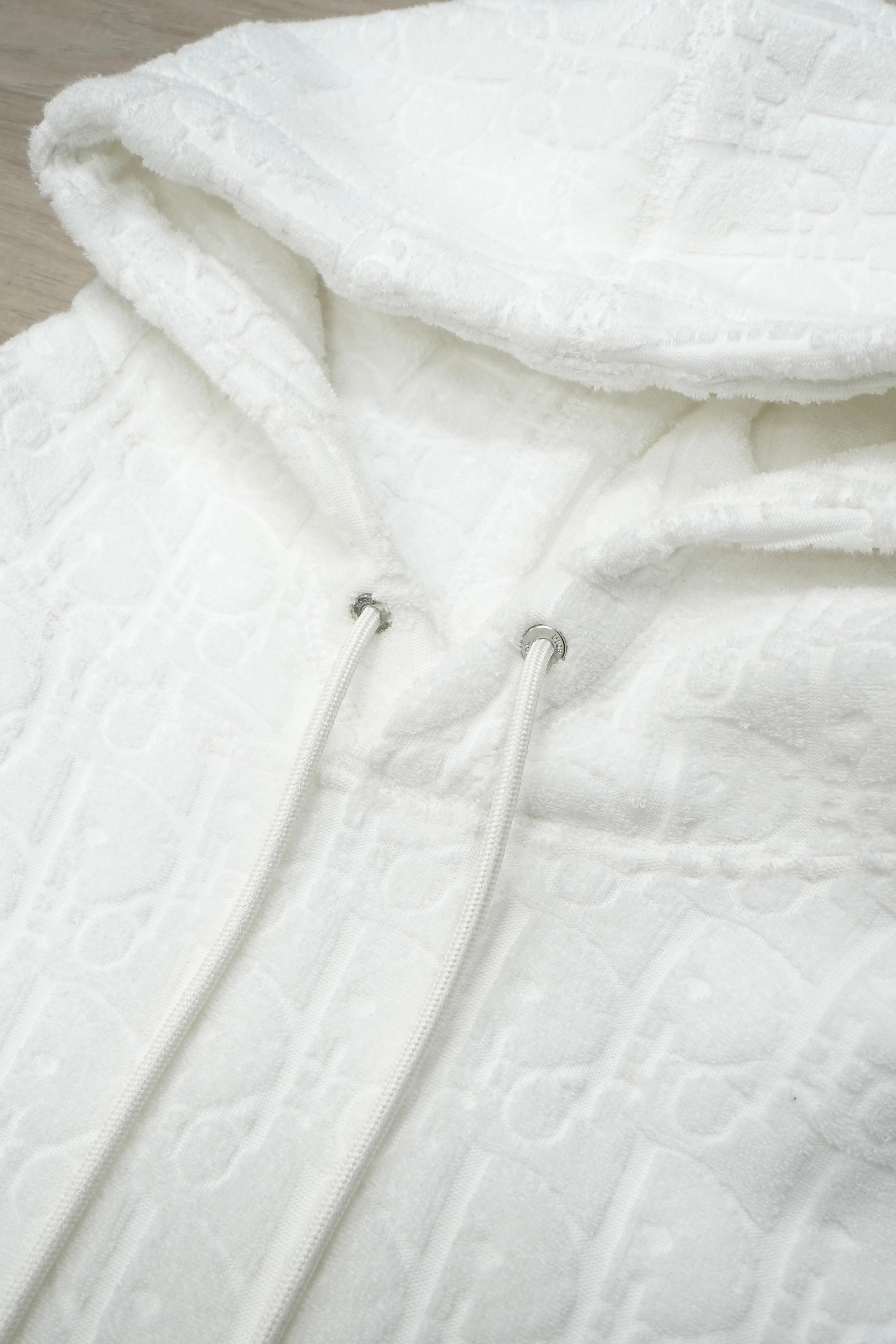 Dior All Over Monogram White Hoodie