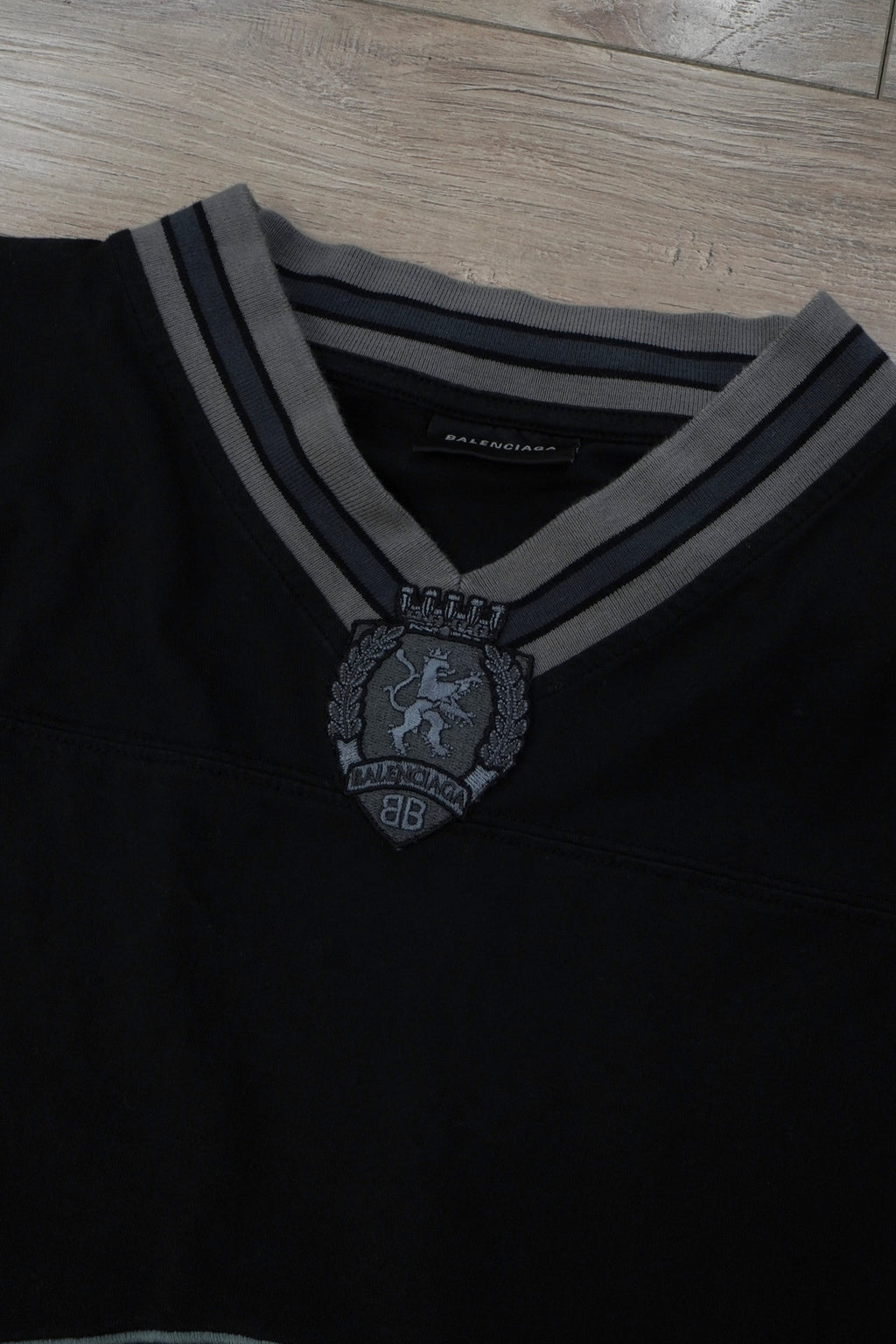 Balenciaga 3B Football Long-Sleeve Shirt