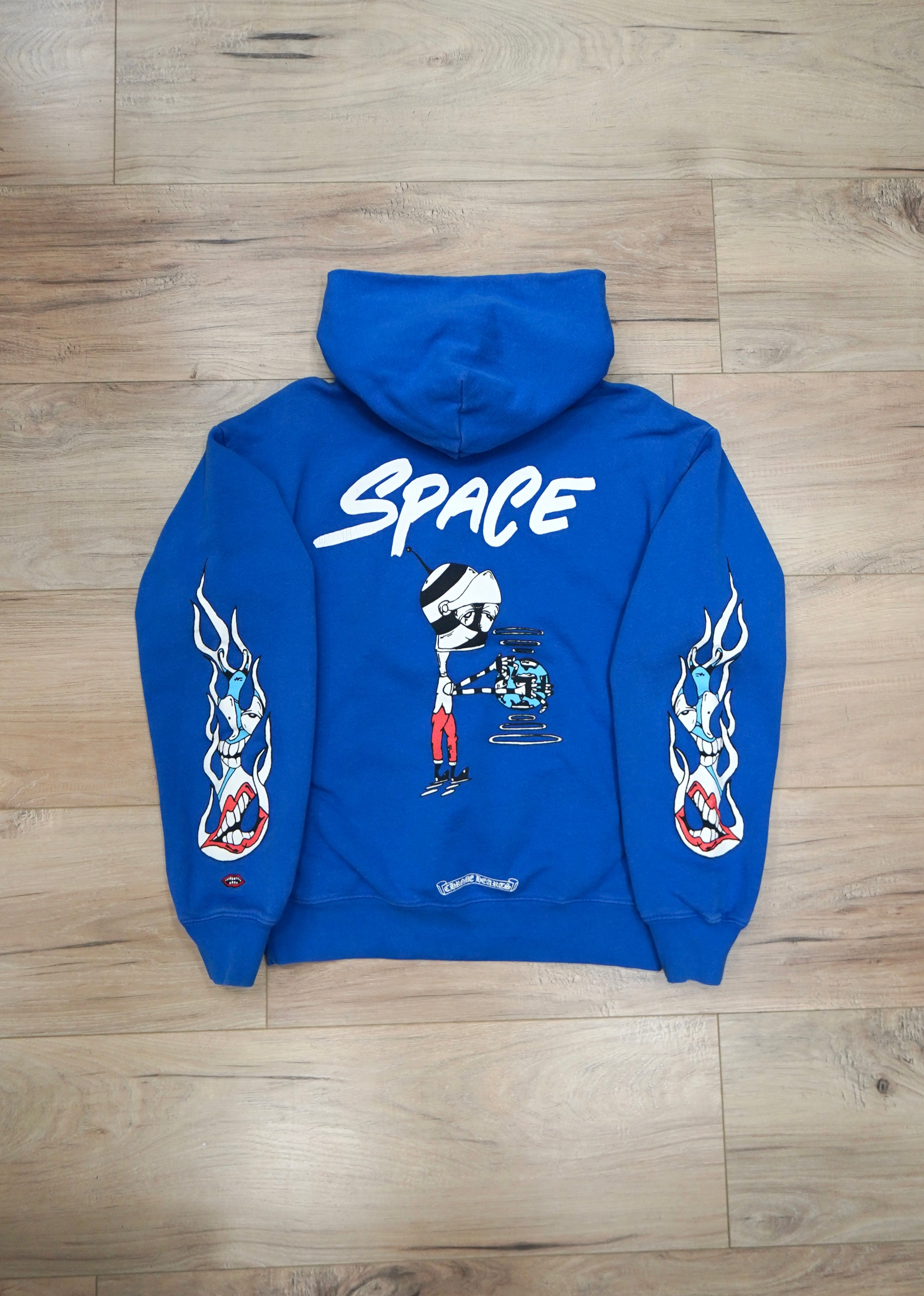 Chrome Hearts x Matty Boy Space Blue Pullover Hoodie