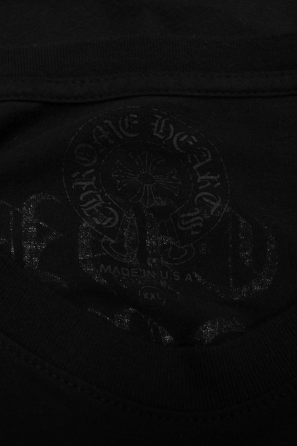 Chrome Hearts Script Logo Black Long-Sleeve