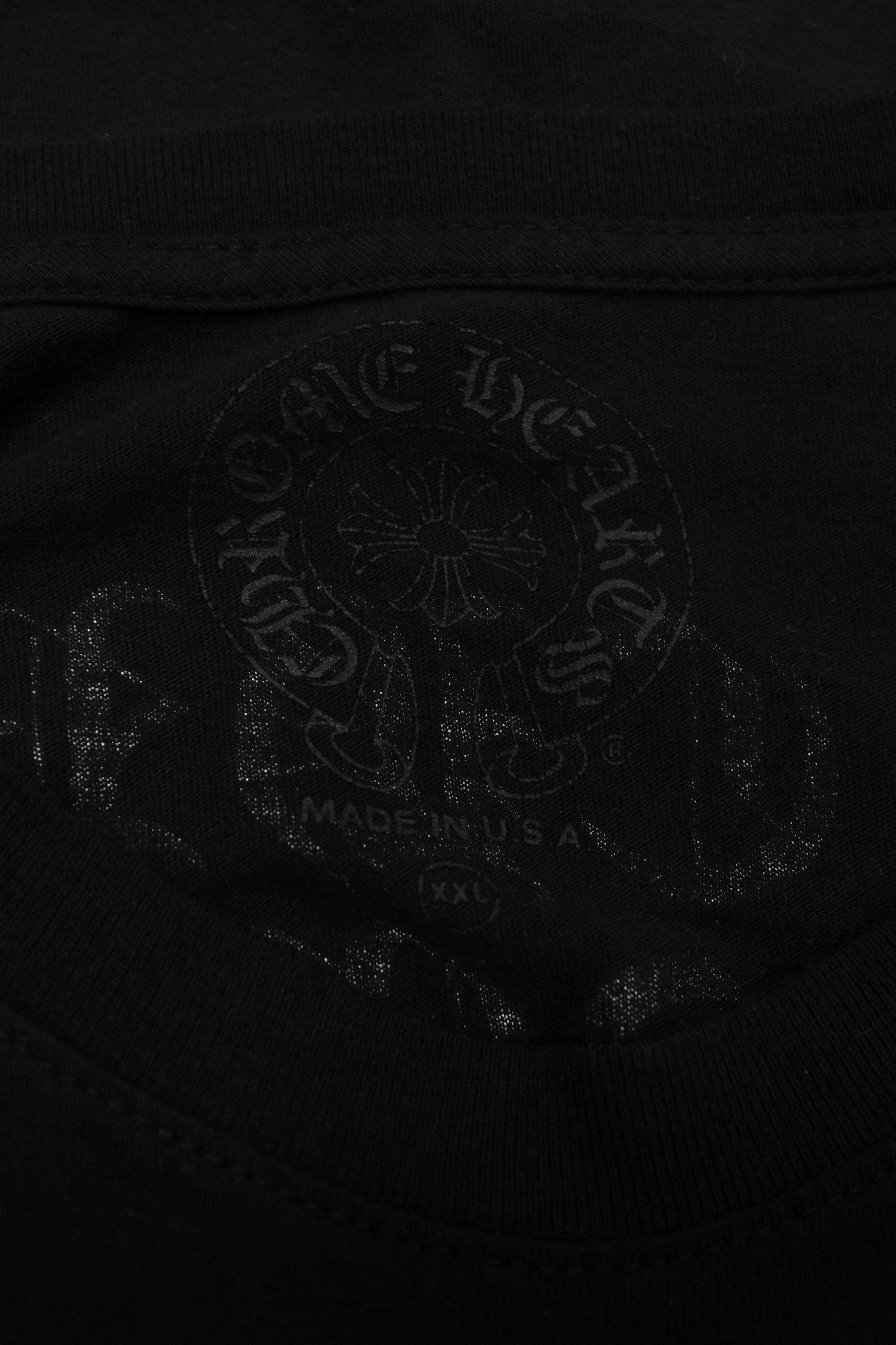 Chrome Hearts Script Logo Black Long-Sleeve