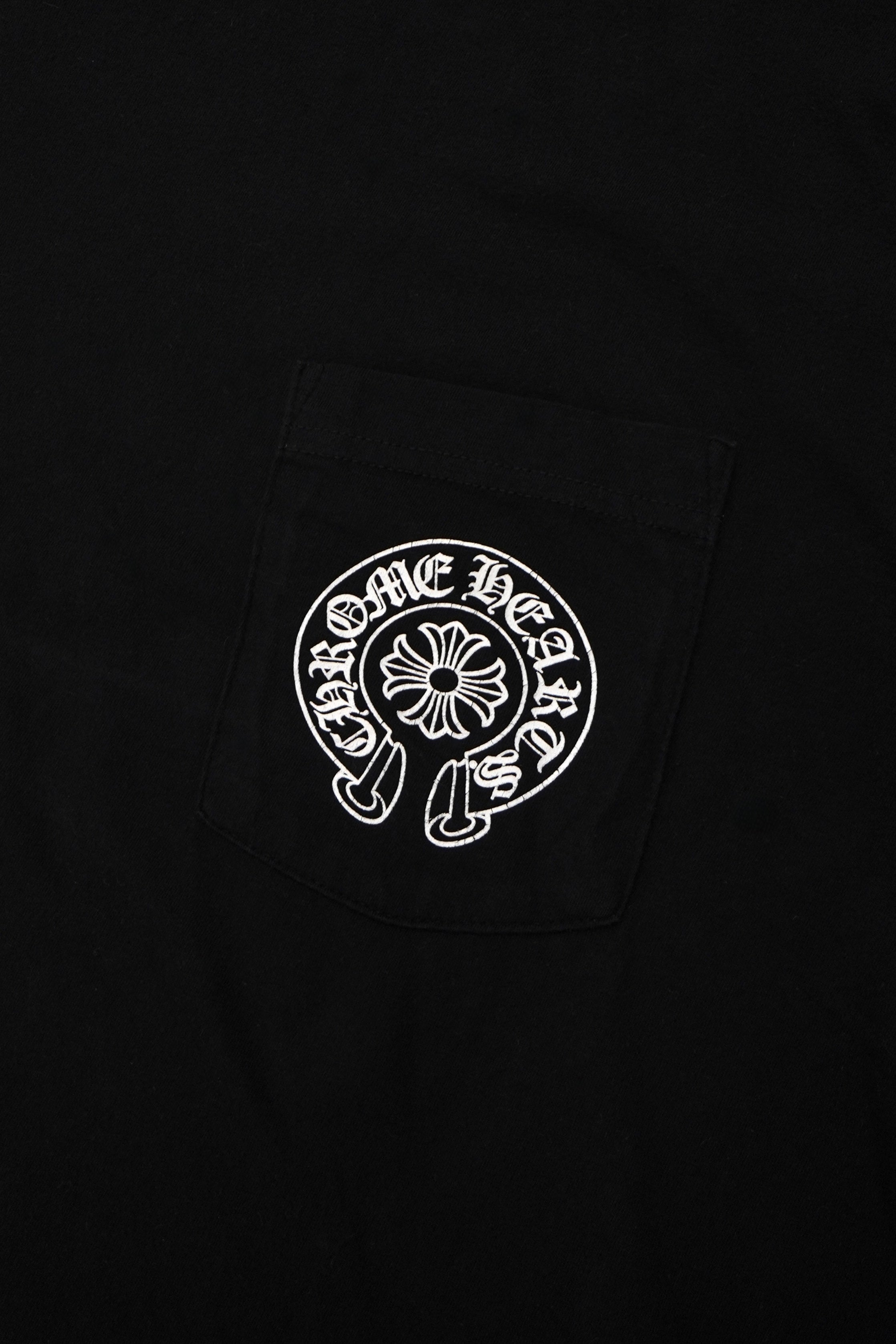 Chrome Hearts Paris Exclusive Horseshoe Black T-Shirt