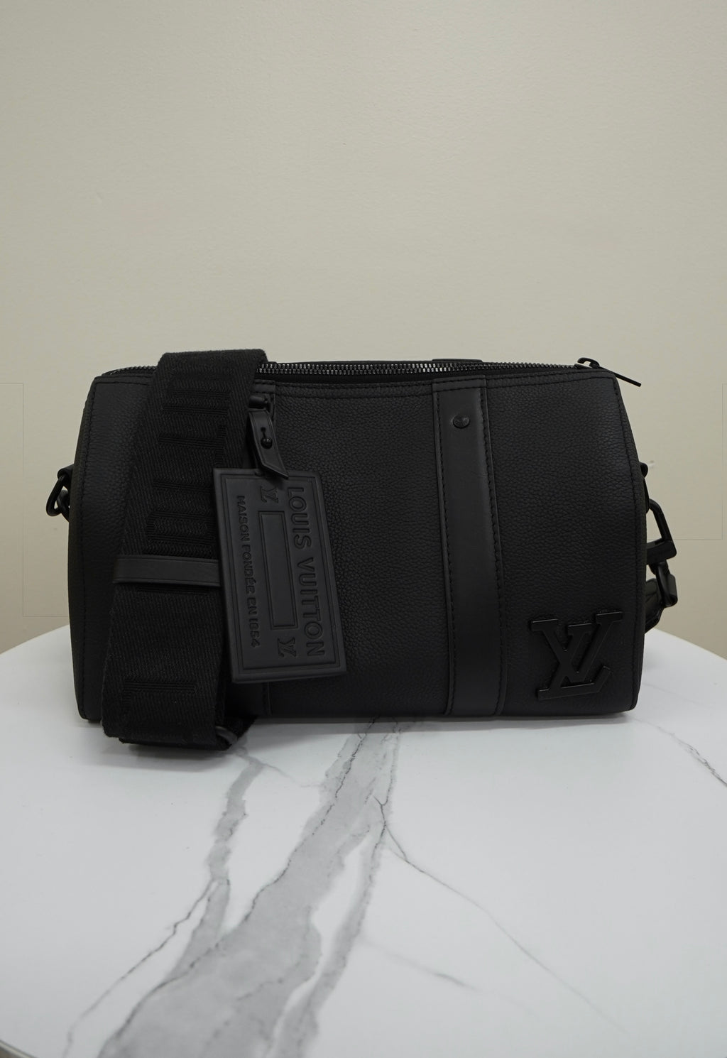 Louis Vuitton Keepall City Aerogram Black